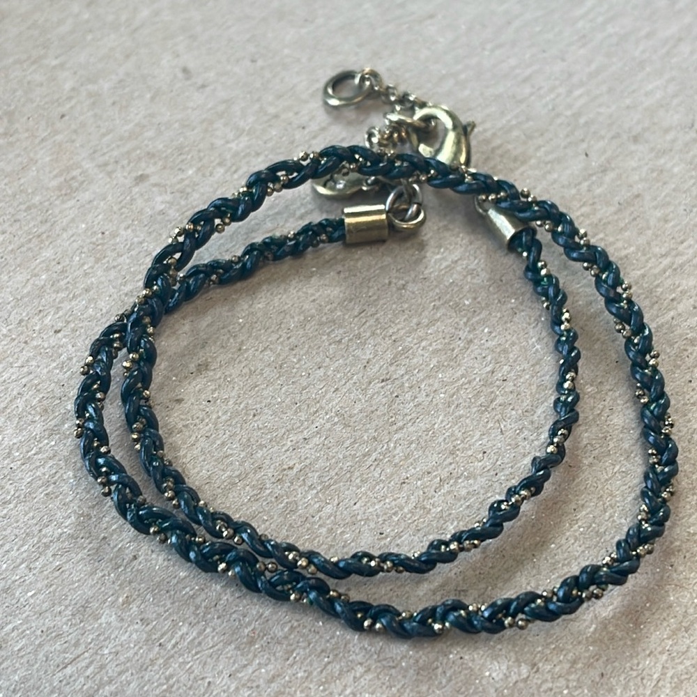Braided wrap bracelet
